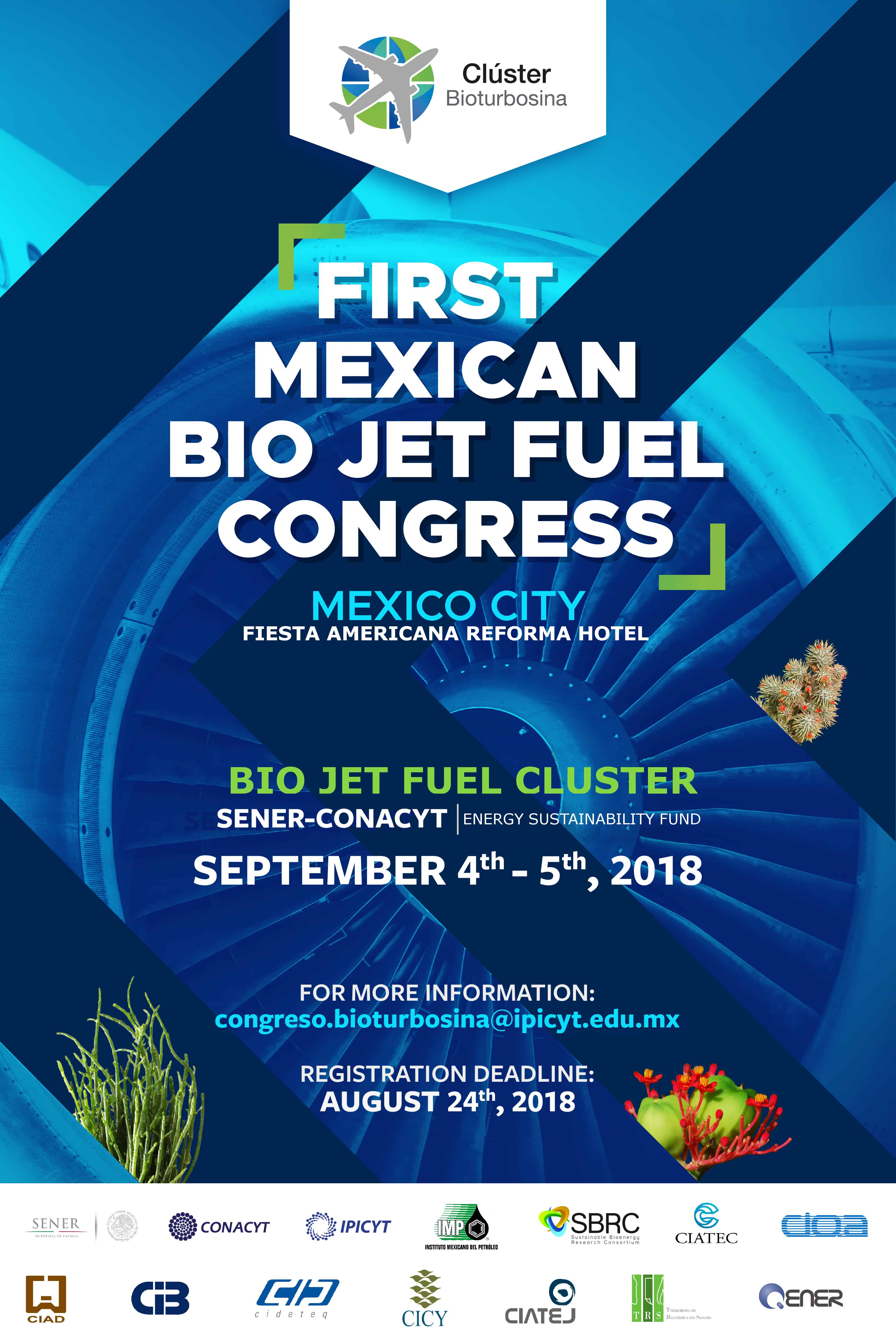 First Mexican Bio Jet Fuel Congress @ Cidade do México