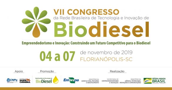 O evento tem por objetivo abordar e incentivar a inovação e o empreendedorismo no setor de Biodiesel