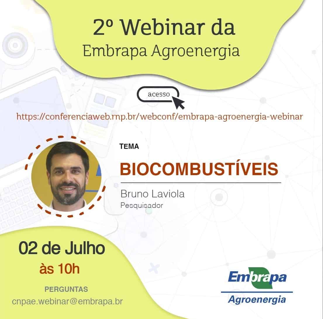 2° Webinar da Embrapa Agroenergia