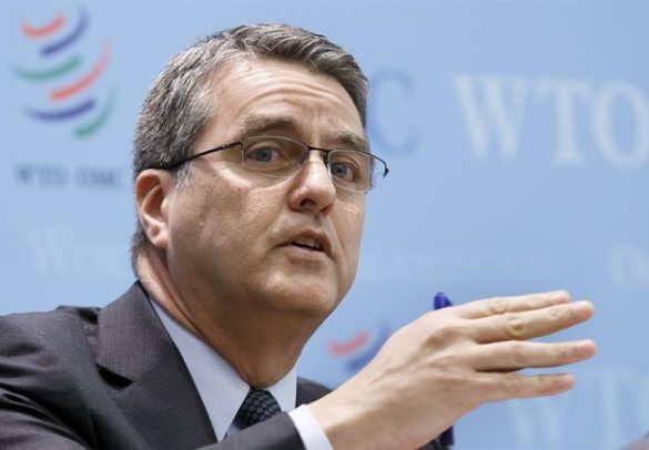 Roberto Azevêdo, diretor-geral da OMC (Foto: Salvatore Di Nolfi/EFE)