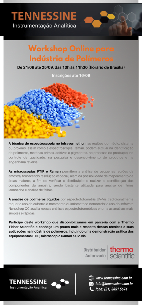 Workshop Online sobre a Indústria de Polímeros