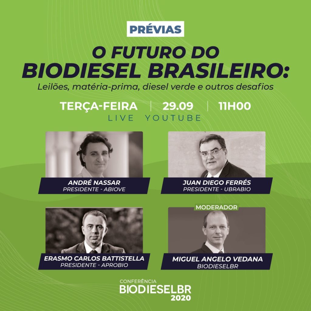 Prévias | Conferência BiodieselBR - O futuro do biodiesel brasileiro @ YouTube