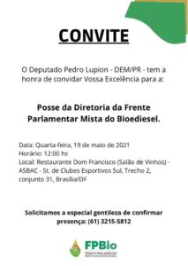 Posse da Diretoria da Frente Parlamentar Mista do Biodiesel @ Restaurante Dom Francisco (Salão de Vinhos)