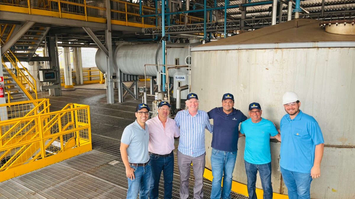 Diretor da Ubrabio visita Grupo Cereal, que produz grãos e biodiesel em Rio Verde (GO)