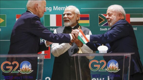 G20/2023 - EUA, Índia e Brasil