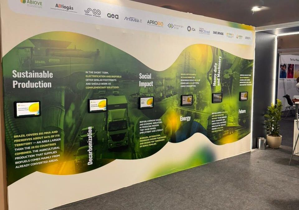 Ubrabio participa da COP30 com agenda estratégica sobre o futuro dos biocombustíveis e da sustentabilidade no transporte